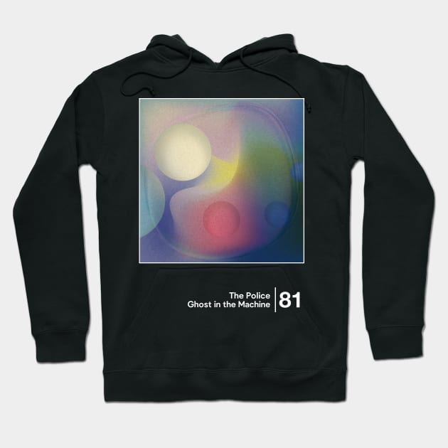 Ghost in the Machine / Minimalist Graphic Artwork Design Hoodie by saudade